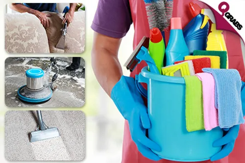 From QR50 Clean Your Curtains, Rugs, Carpets OR Sofa Seats OR for QR160 Get 8 Hours of Professional Cleaning! (Up to QR420 Value)